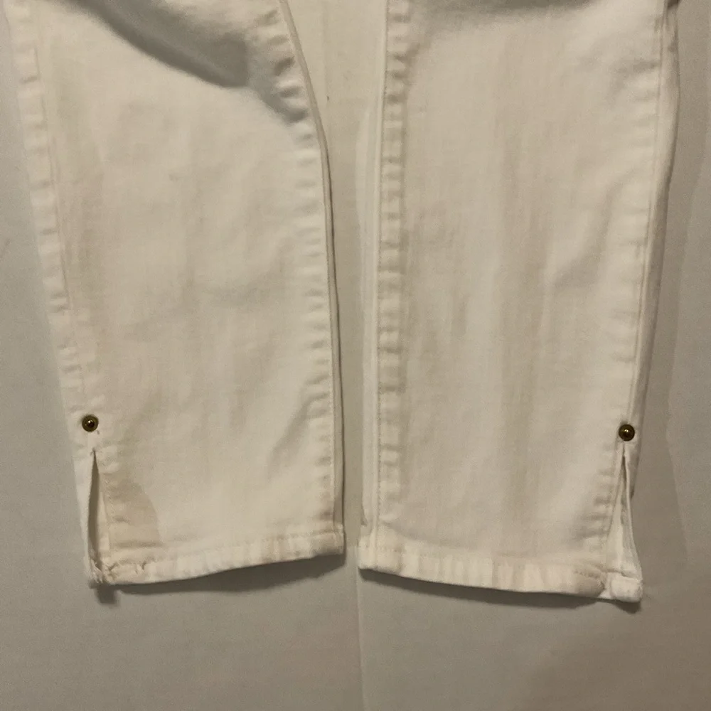 Frame Le Skinny De‎ Jeanne Crop Women’s Jeans size 30 White - Picture 7 of 12